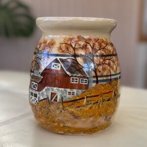 Marshall Master Potter Kenneth Wingo crock vintage